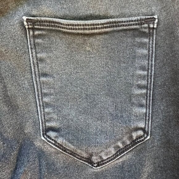 Abercrombie & Fitch Harper Low Rise Jean Jegging Faded Black Skinny Jeans Size 4 - Picture 12 of 12